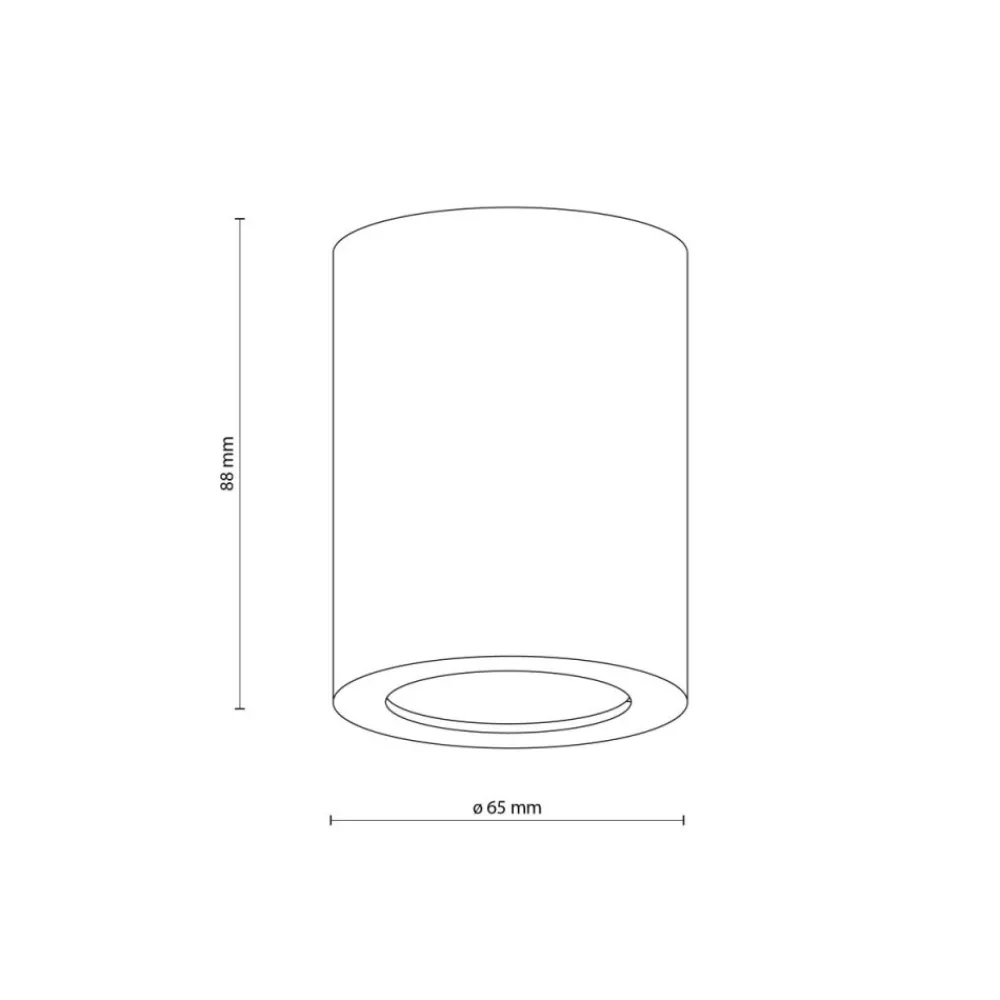 Lampa sufitowa Spot LIGNO biała 1xGU10 * TK Lighting Clearance