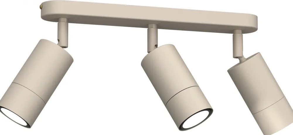 Lampa Sufitowa Spot LINK Beżowy 3xGU10 * Luminex New