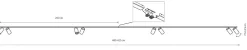Lampa Sufitowa SPOT MONO Czarny Złoty 8xGU10 2x2m * Nowodvorski Online
