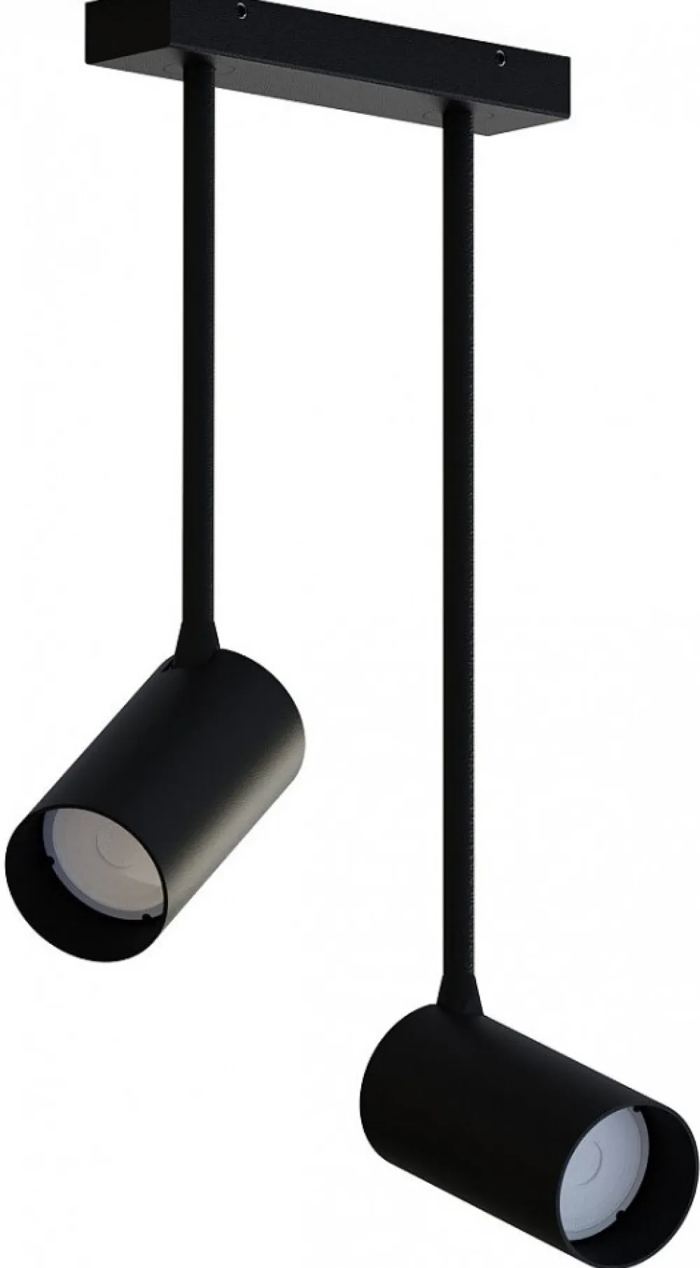 Lampa Sufitowa SPOT MONO LONG Czarny 2xGU10 * Nowodvorski
