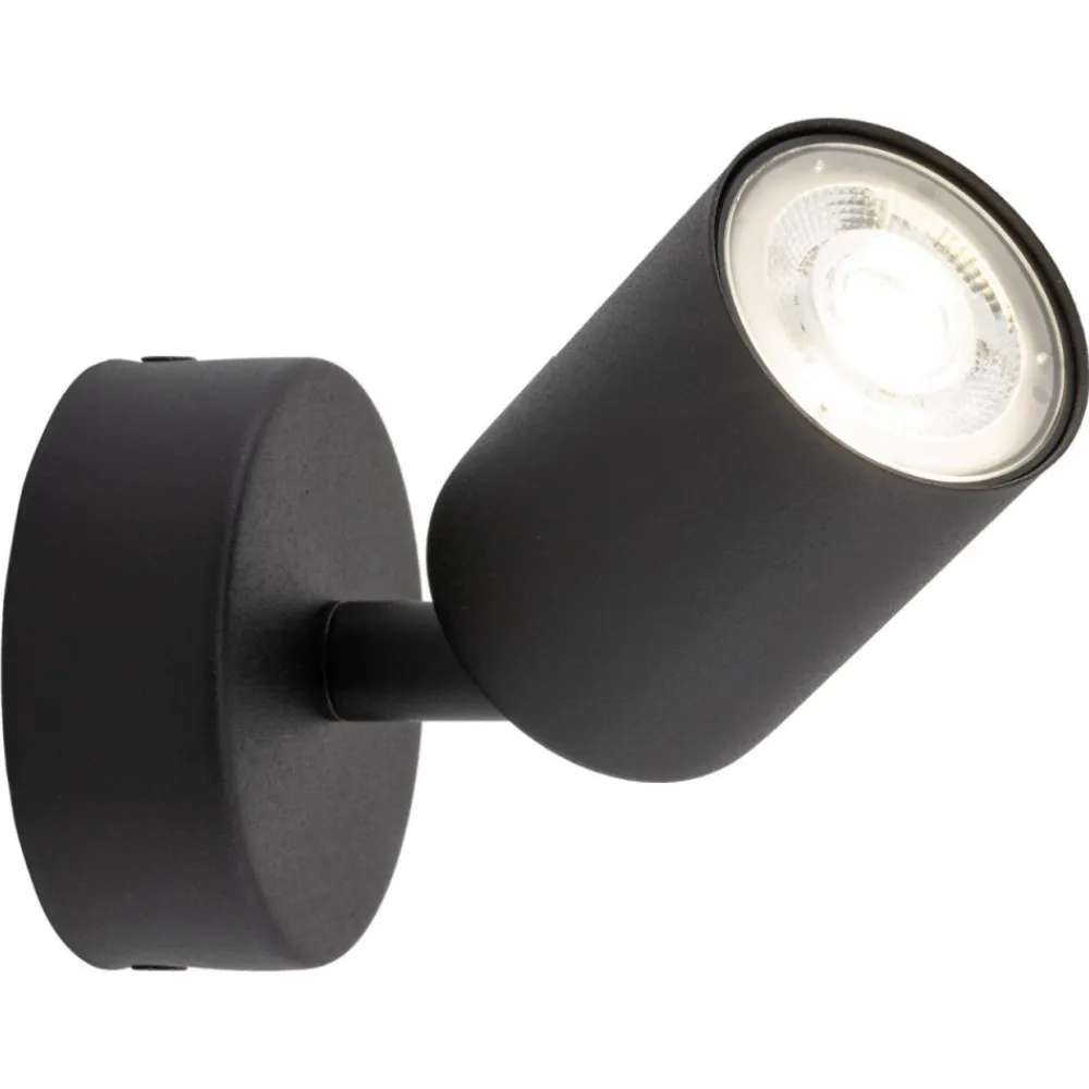Lampa sufitowa Spot NEX czarna 1xGU10 * TK Lighting Outlet