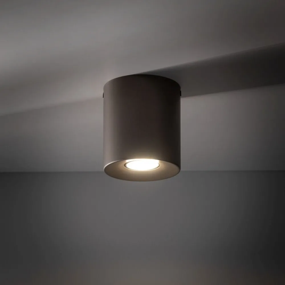 Lampa sufitowa Spot ORION M NEW brązowa 1xGU10 * TK Lighting Outlet