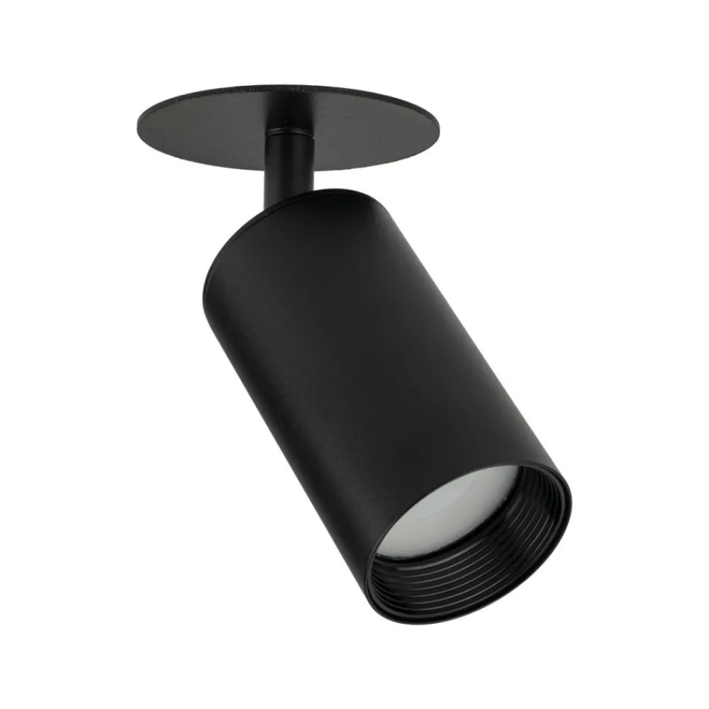Lampa sufitowa Spot podtynkowa AMIS czarna 1xGU10 * TK Lighting Online