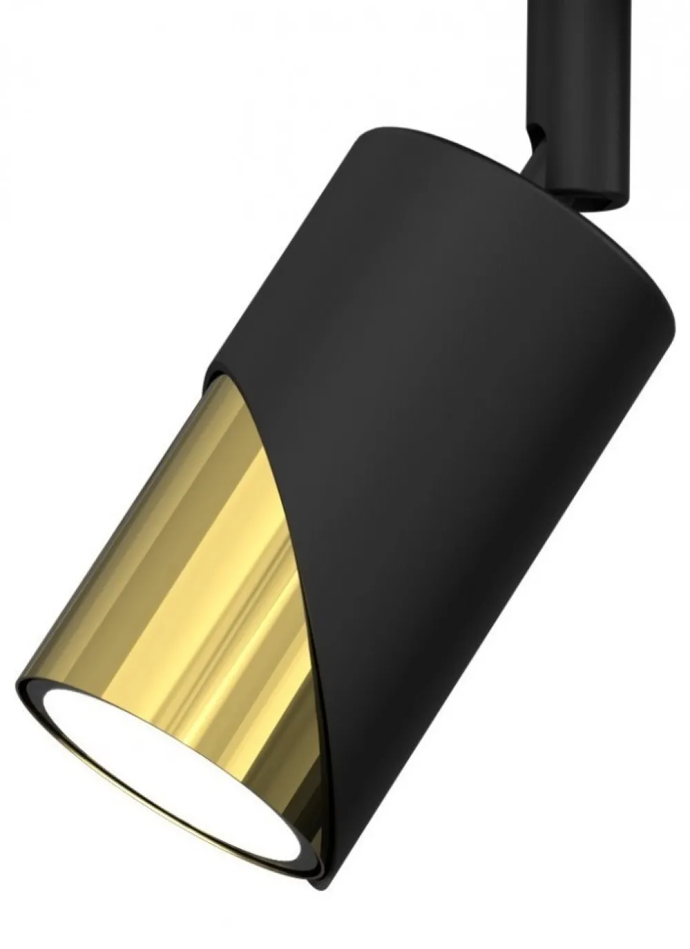 Lampa Sufitowa Spot SHIFT Czarny Złoty 3xGU10 * Luminex Outlet