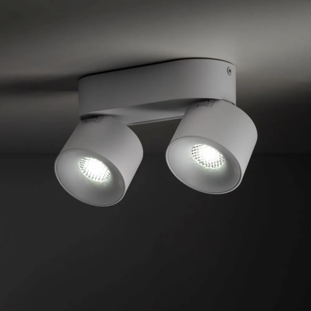 Lampa sufitowa Spot SPARK DUO biała CCT 2xLED 20W * TK Lighting Outlet