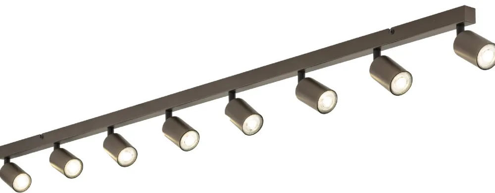 Lampa Sufitowa SPOT TOP Brązowy 8xGU10 * TK Lighting Hot