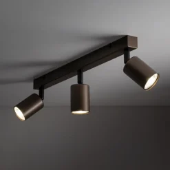 Lampa Sufitowa SPOT TOP Brązowy 3xGU10 * TK Lighting Sale
