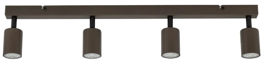 Lampa Sufitowa SPOT TOP Brązowy 4xGU10 * TK Lighting New