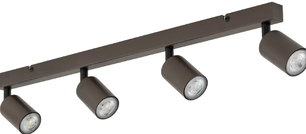 Lampa Sufitowa SPOT TOP Brązowy 4xGU10 * TK Lighting New
