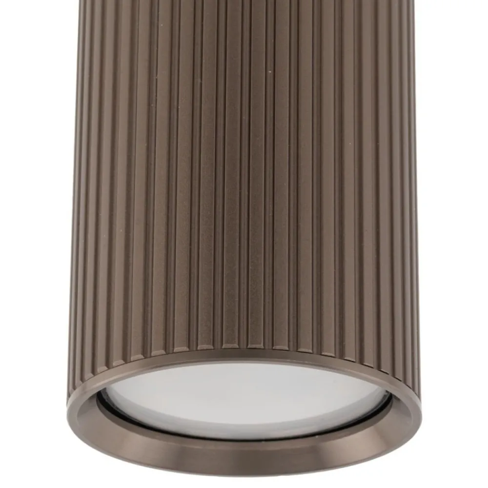 Lampa sufitowa Spot TUNE L brązowa 1xGU10 * TK Lighting Outlet