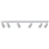 Lampa Sufitowa Spot VERTICAL Biały Metalowe Klosze 6xGU10 * Eko-light Hot