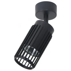 Lampa Sufitowa Spot VERTICAL Czarny Metalowy Klosz 1xGU10 * Eko-light Discount