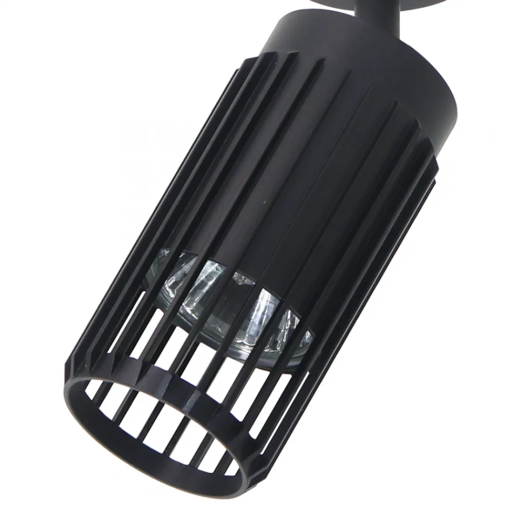 Lampa Sufitowa Spot VERTICAL Czarny Metalowy Klosz 1xGU10 * Eko-light Discount