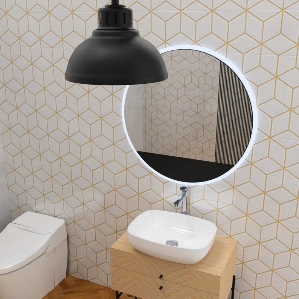 Lampa Sufitowa SVEN Czarny Biały Metalowy Klosz 1xE27 * Luminex Best