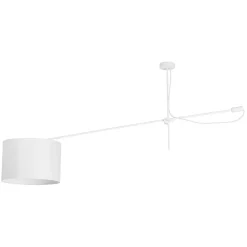 Lampa Sufitowa VIPER Biały Abażur 1xE27 Ruchome Ramie * Nowodvorski Discount