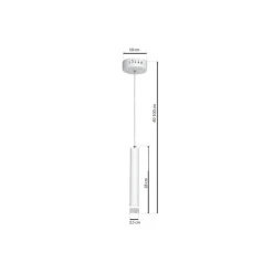Lampa wisząca ALBA 5W LED * Eko-light Best