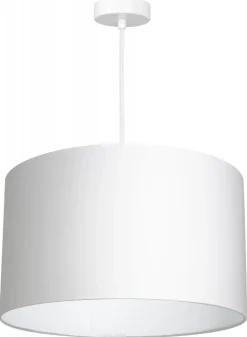 Lampa Wisząca ARDEN Biały Abażur 1xE27 40cm