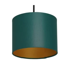 Lampa Wisząca ARDEN Zielony Złoty Abażur 1xE27 40cm * Luminex Outlet