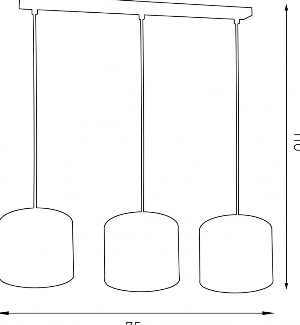 Lampa Wisząca ARDEN Zielony Złoty Abażur 3xE27