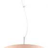 Lampa Wisząca AVEO Brązowy Transparentny Abażur Szklany Klosz 1xE27 35 cm * Jupiter Discount