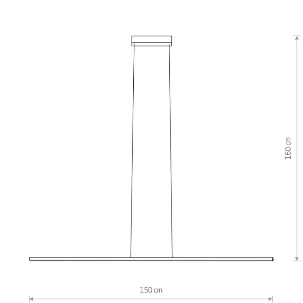 Lampa wisząca BAR LED M biała 32W 3000K * Nowodvorski Online