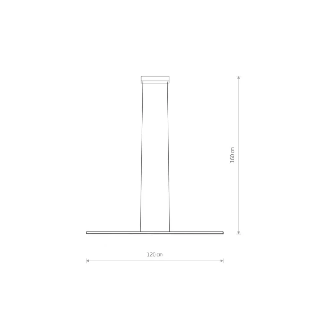 Lampa wisząca BAR LED S biała 27W 3000K * Nowodvorski