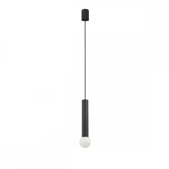 Lampa Wisząca BATON Czarny 1xE27 * Nowodvorski Clearance