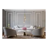 Lampa Wisząca BATON Czarny Złoty 3xE27 * Nowodvorski Sale