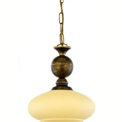Lampa wisząca BOLERO złoty patynowany 1xE27 * Jupiter Best