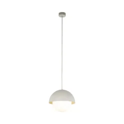 Lampa wisząca BONO M beżowa 1xE27 * TK Lighting Online