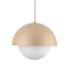 Lampa wisząca BONO M sabia beżowa 1xE27 * TK Lighting New