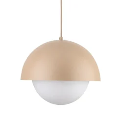 Lampa wisząca BONO M sabia beżowa 1xE27 * TK Lighting New