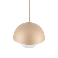 Lampa wisząca BONO M sabia beżowa 1xE27 * TK Lighting New