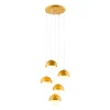 Lampa wisząca BONO ochra 5xG9 * TK Lighting Best