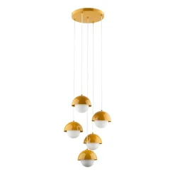 Lampa wisząca BONO ochra 5xG9 * TK Lighting Best