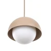 Lampa wisząca BONO S sabia beżowa 1xG9 * TK Lighting Discount
