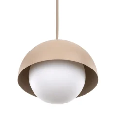 Lampa wisząca BONO S sabia beżowa 1xG9 * TK Lighting Discount