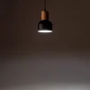 Lampa Wisząca CAIRO Czarny Metalowy Klosz1xE27 * TK Lighting Outlet