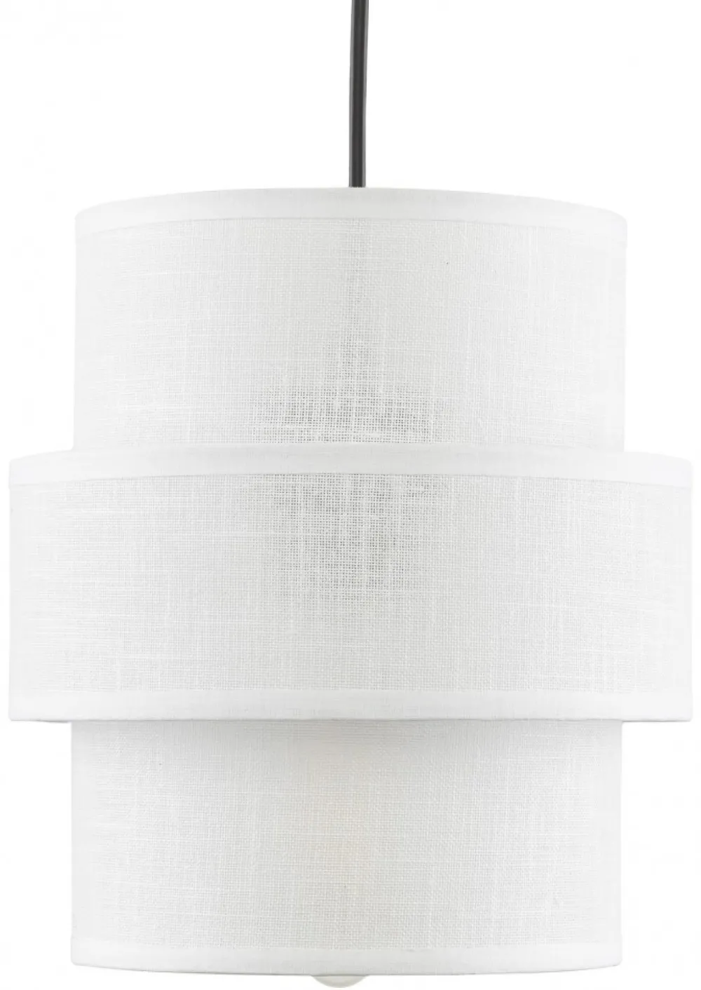 Lampa Wisząca CALISTO Biały Abażur 1xE27 20cm * TK Lighting Outlet
