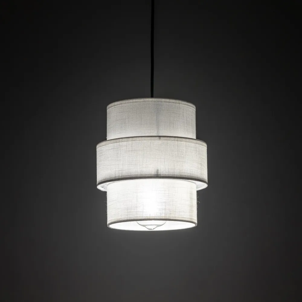 Lampa Wisząca CALISTO Biały Abażur 1xE27 20cm * TK Lighting Outlet