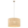 Lampa wisząca CALMA beżowa 1xE27 50 cm * TK Lighting New