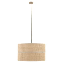Lampa wisząca CALMA beżowa 1xE27 50 cm * TK Lighting New