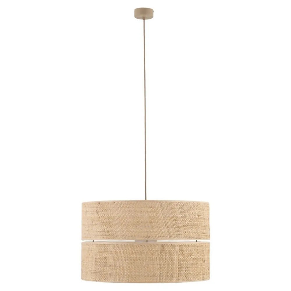 Lampa wisząca CALMA beżowa 1xE27 50 cm * TK Lighting New