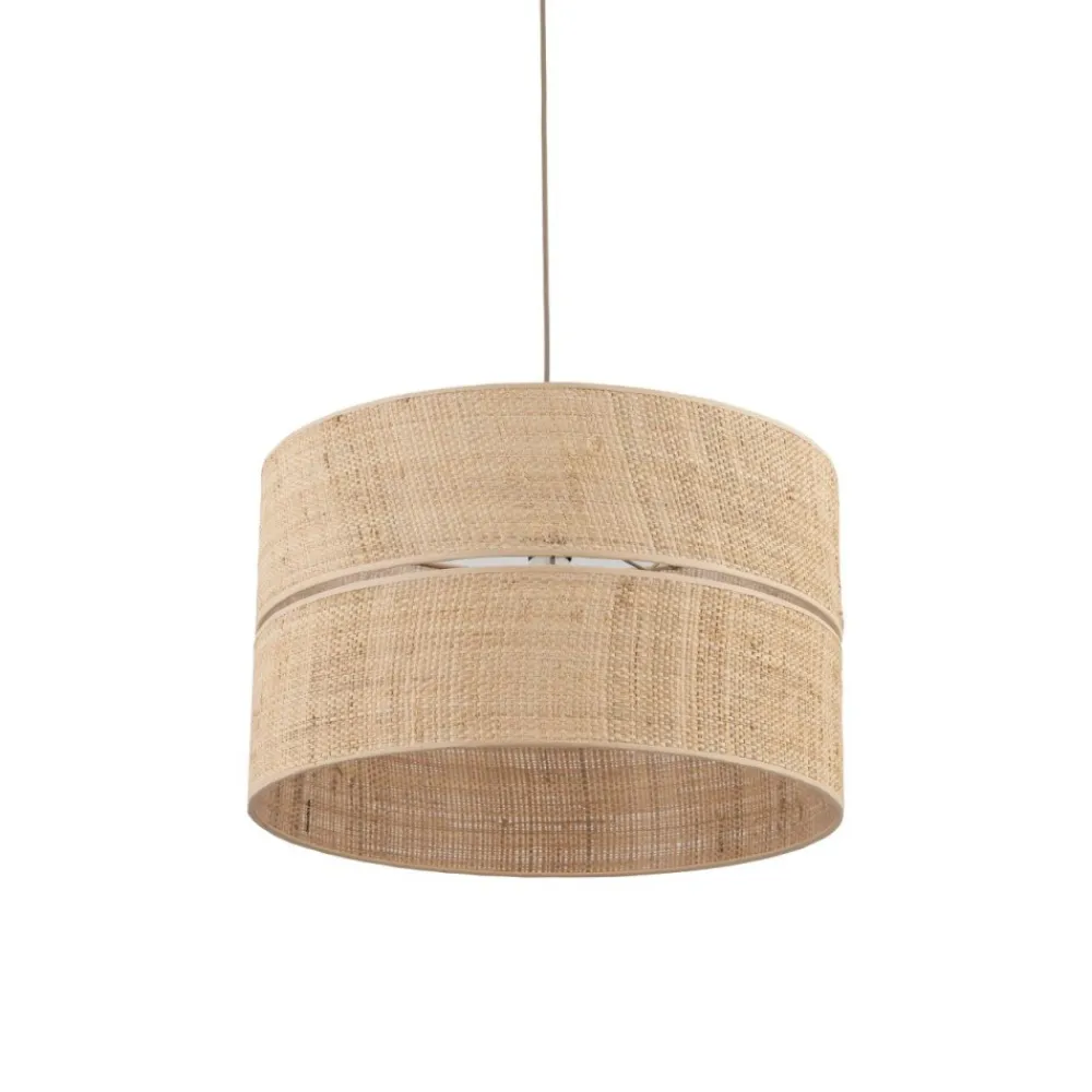 Lampa wisząca CALMA beżowa 1xE27 50 cm * TK Lighting New