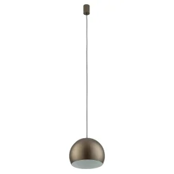Lampa Wisząca CANDY Brązowy Metalowy Klosz 1xGU10 27,5cm * Nowodvorski Clearance