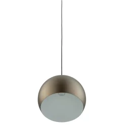 Lampa Wisząca CANDY Brązowy Metalowy Klosz 1xGU10 27,5cm * Nowodvorski Clearance