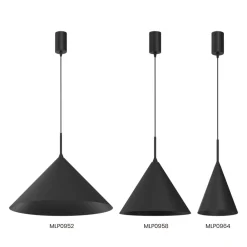 Lampa wisząca CAPITAL Czarna Metalowa 1xGX53 32cm * Eko-light Hot