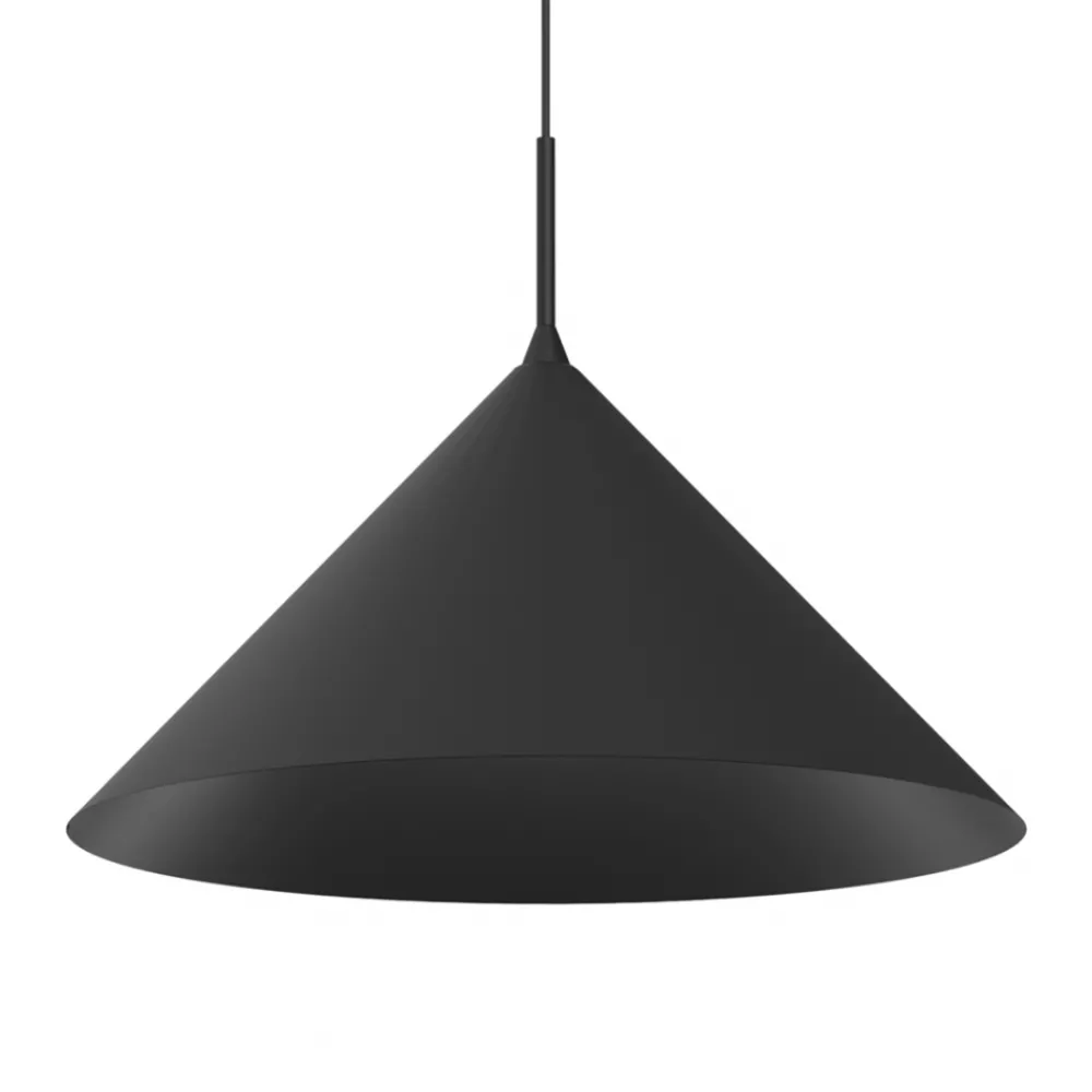 Lampa wisząca CAPITAL Czarna Metalowa 1xGX53 46cm * Eko-light Best