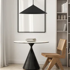 Lampa wisząca CAPITAL Czarna Metalowa 1xGX53 60cm * Eko-light Hot
