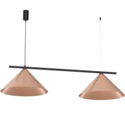Lampa wisząca CAPITAL Czarna Miedziana 2xGX53 * Eko-light Clearance
